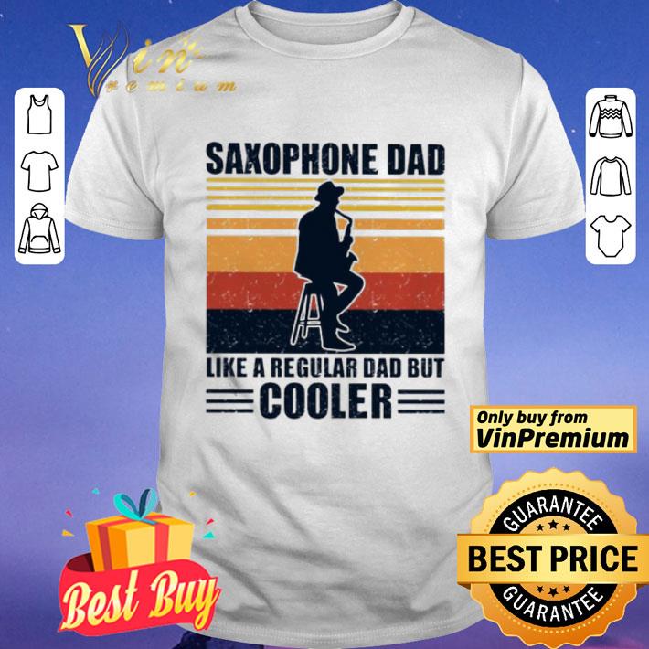 Saxophone dad like a regular dad but cooler vintage shirt