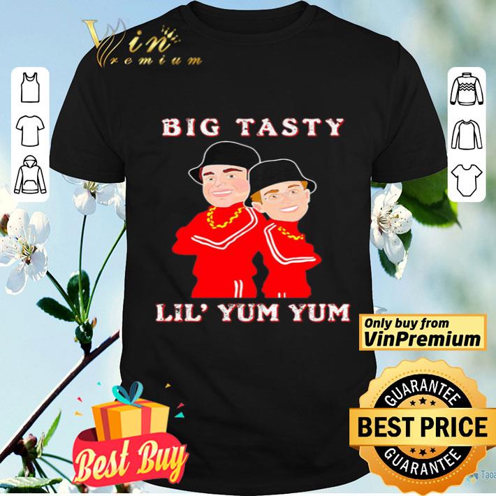 Big Tasty Lil’ Yum Yum Man Red shirt