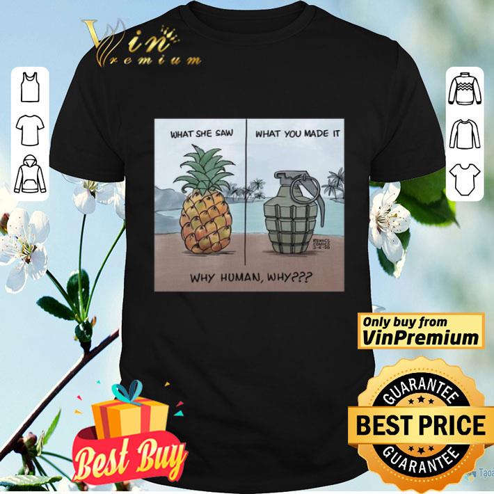 Rip Family elephant What she saw what you made it why human why shirt