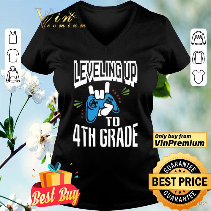 Leveling Up To 4TH Grade shirt