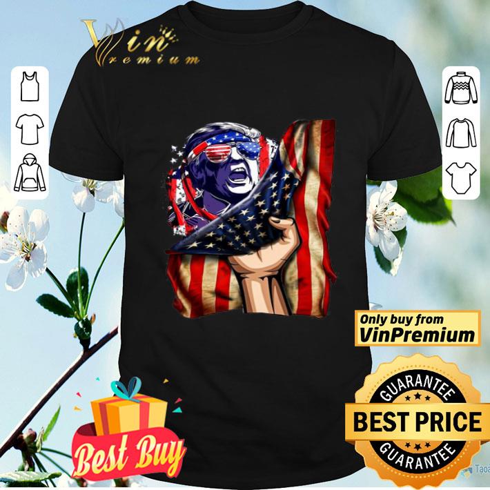 Both Sides Donald Trump USA Flag shirt