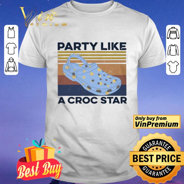 Party Like a Croc star vintage shirt