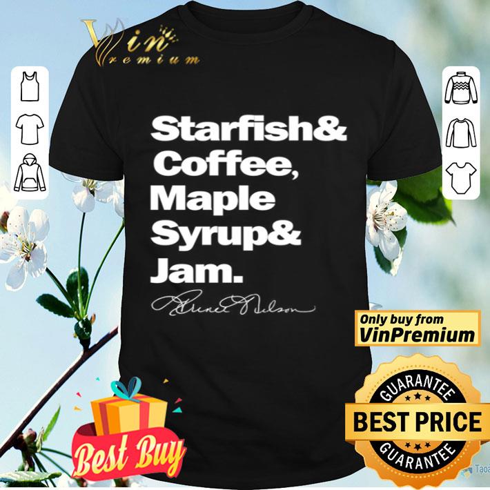Prince starfish coffee maple syrup and jam shirt
