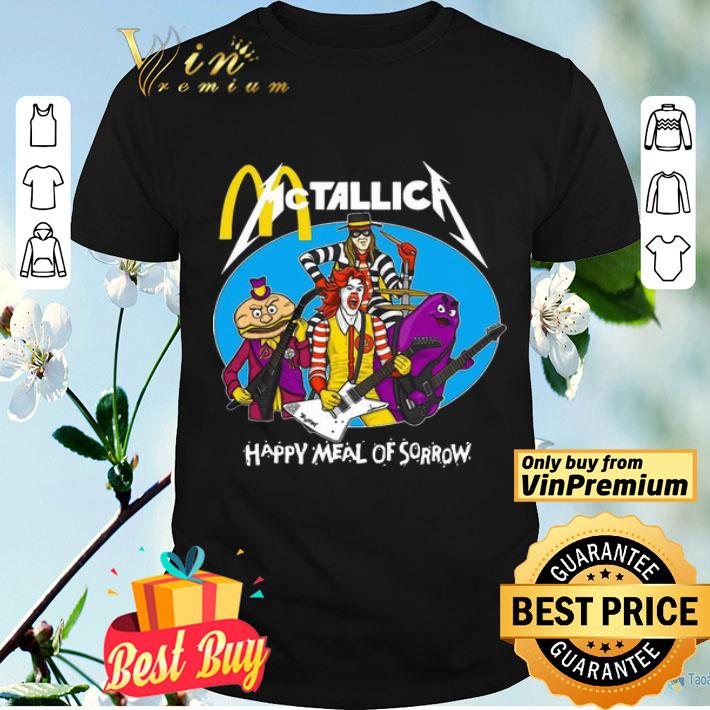 McDonald McTallica Metallica Happy Meal Of Rorrow shirt