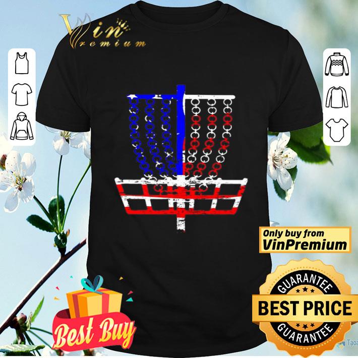 Disc Golf Flag Disc Golf Basket shirt