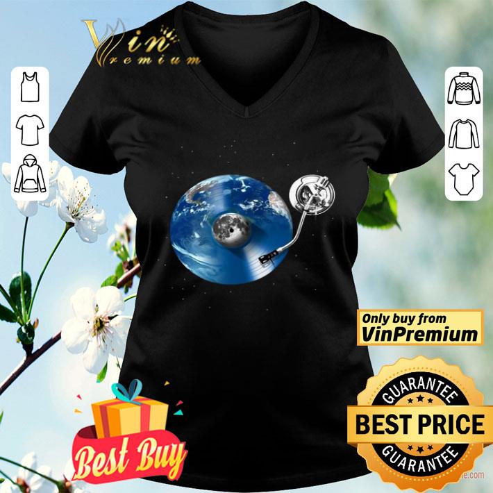 Disc Jockey Vinyl Earth shirt