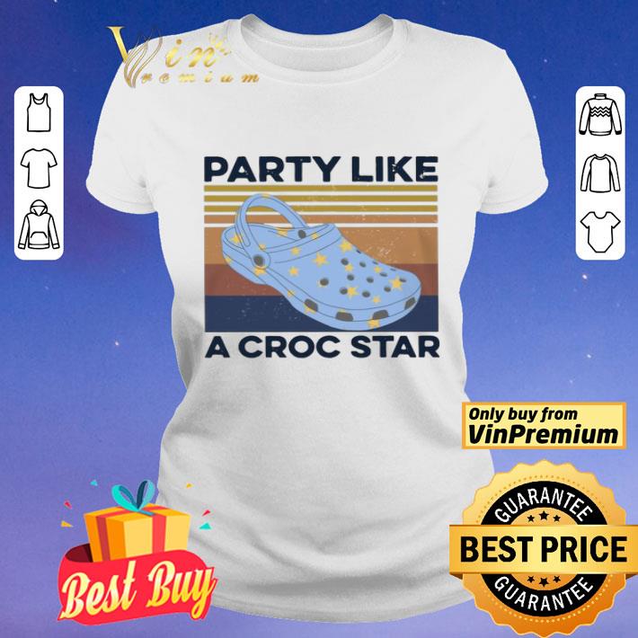 Party Like a Croc star vintage shirt