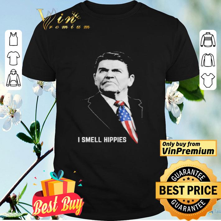Ronald Reagan I Smell hippies America shirt