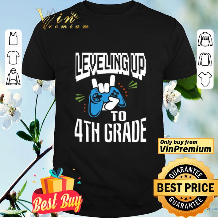 Leveling Up To 4TH Grade shirt