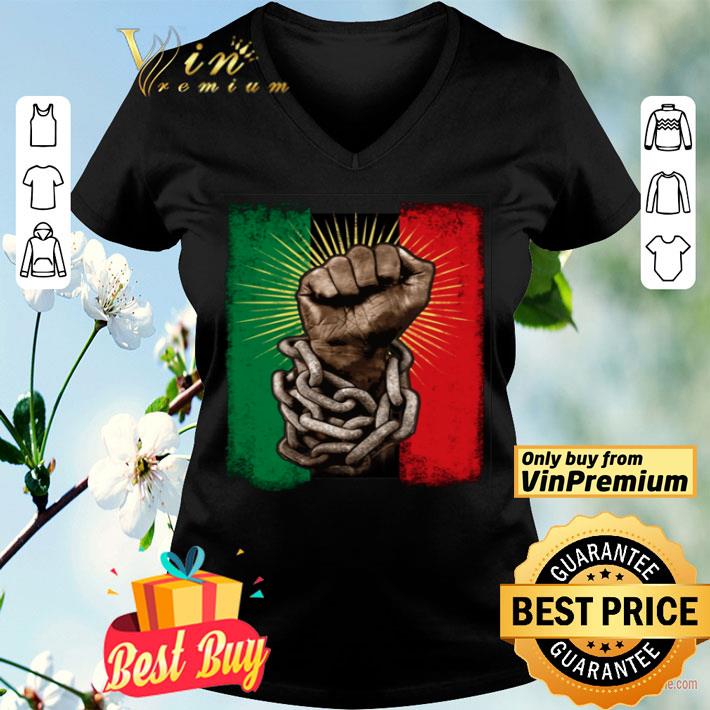 The fist Pan-African Flag shirt