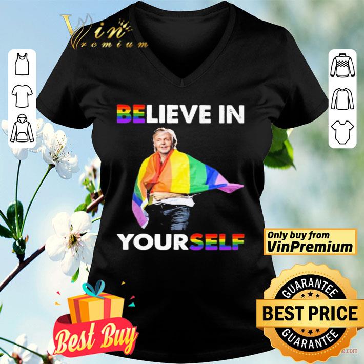 Paul McCartney Believe In Yourself flag shirt Paul McCartney Believe In Yourself flag shirt