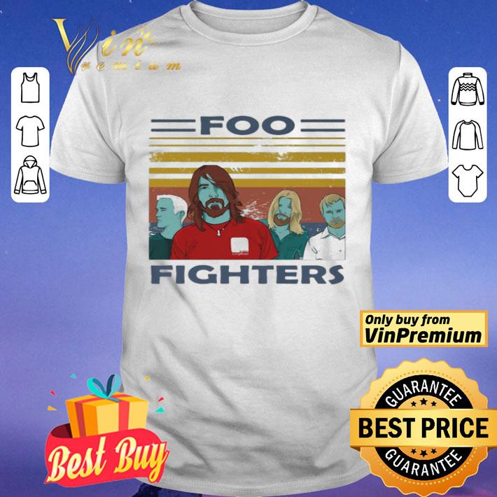 Foo fighters vintage retro shirt