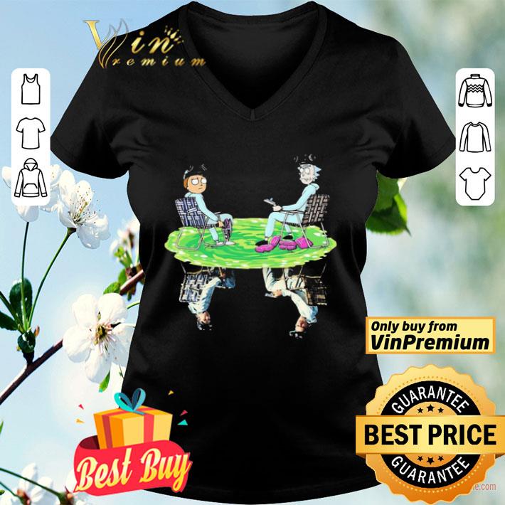 Rick sanchez and Morty Smith water breaking bad shirt