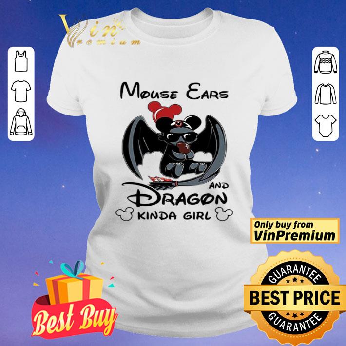 Mickey Mouse Ears And Dragon Kinda Girl shirt