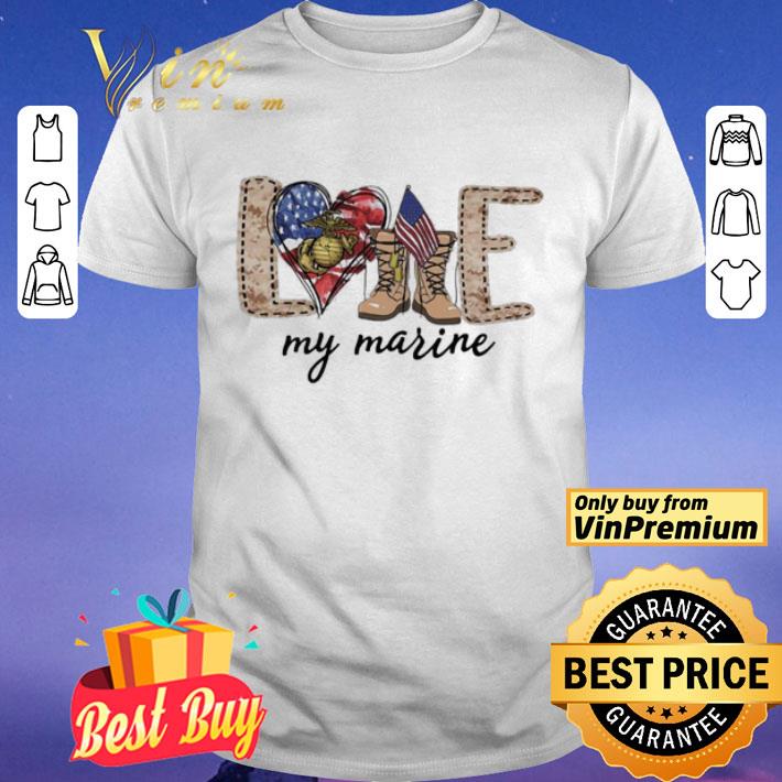 Love america my marine shirt