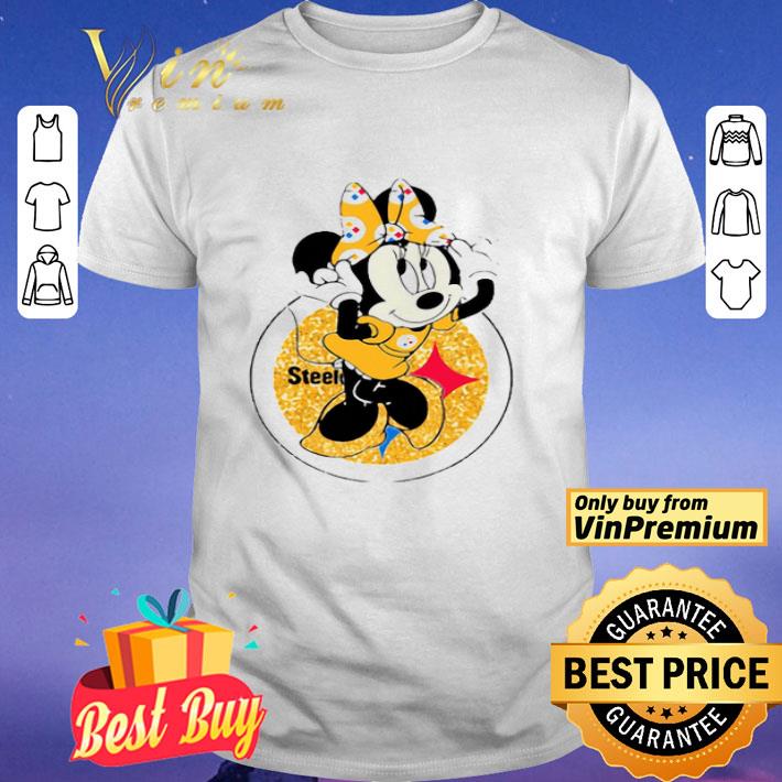 Disney Minnie Mouse Pittsburgh Steelers Football shirt