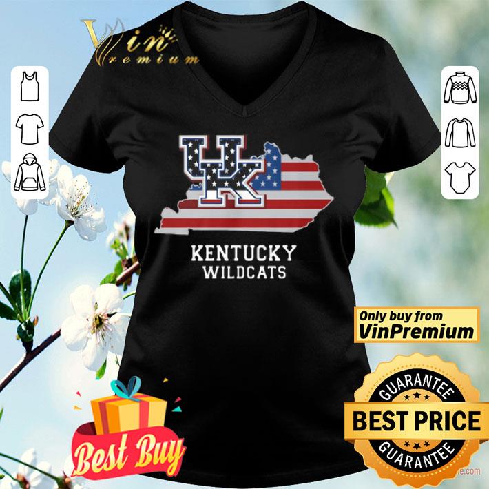Kentucky Wildcats American Flag shirt
