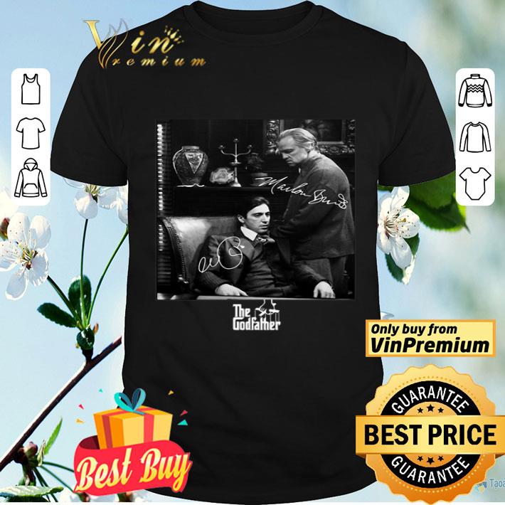 The godfather vito corleone michael corleone signatures shirt