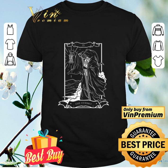 Tarot Card The Hermit Ix Occult Vintage shirt