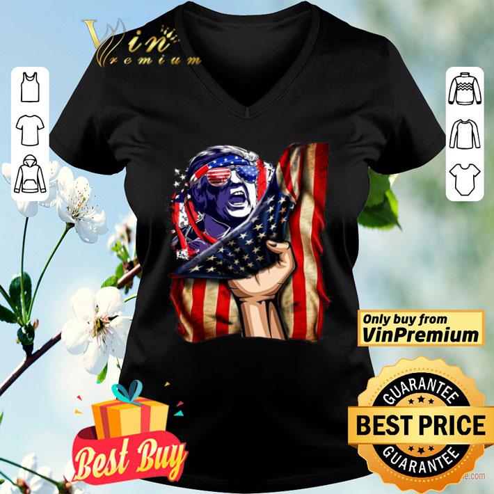 Both Sides Donald Trump USA Flag shirt