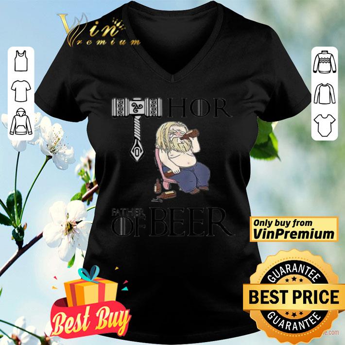 Avengers Endgame fat Thor father of beer shirt