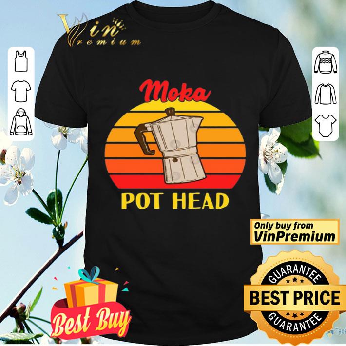 Moka Pot Head Vintage shirt