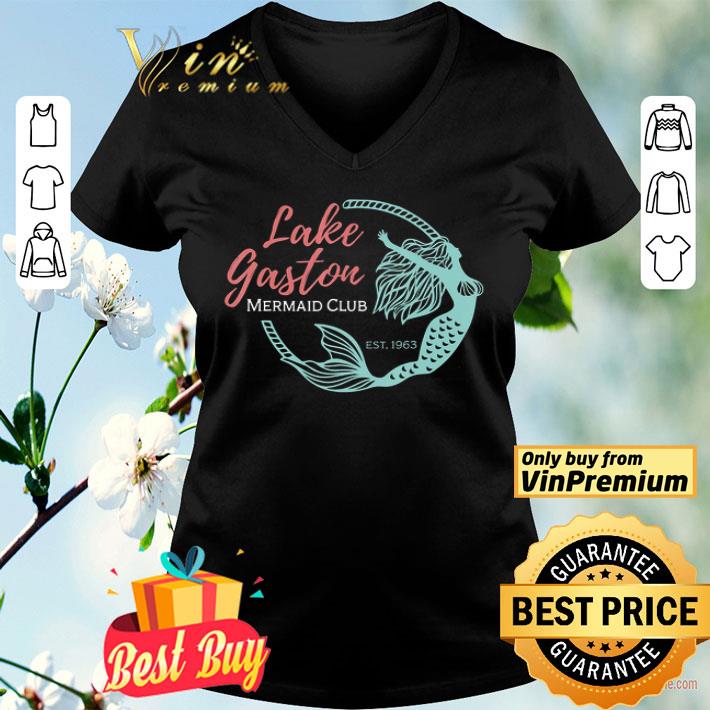 Lake Gaston Mermaid Club Siren Nautical Gift shirt