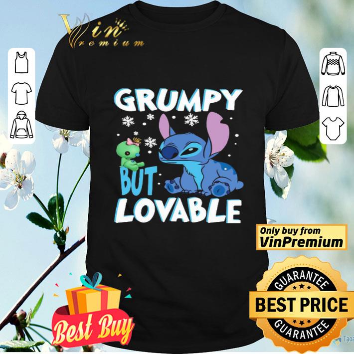 Stitch Grumpy But Lovable Snows shirt