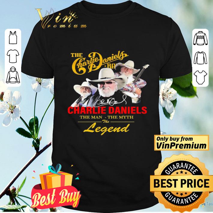 The Charlie Daniels band the man the myth the legend signature shirt