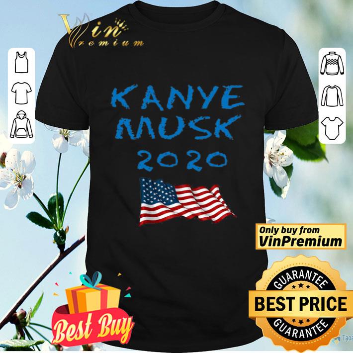 Kanye Musk 2020 American Flag shirt