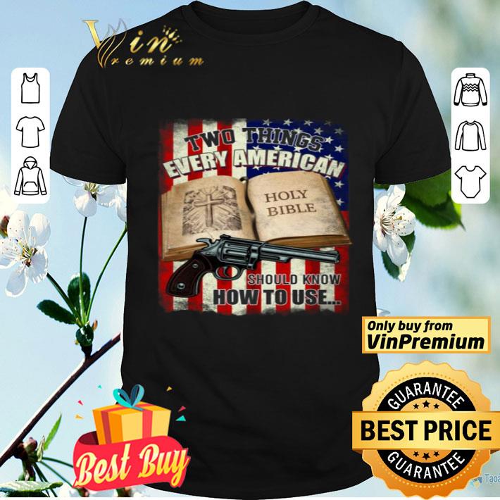 Two Things Every American Should Know How To Use Plain Front shirt