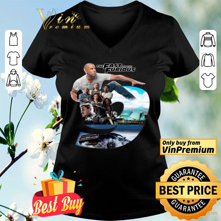 The Fast And The Furious 9 Character Signatures shirt