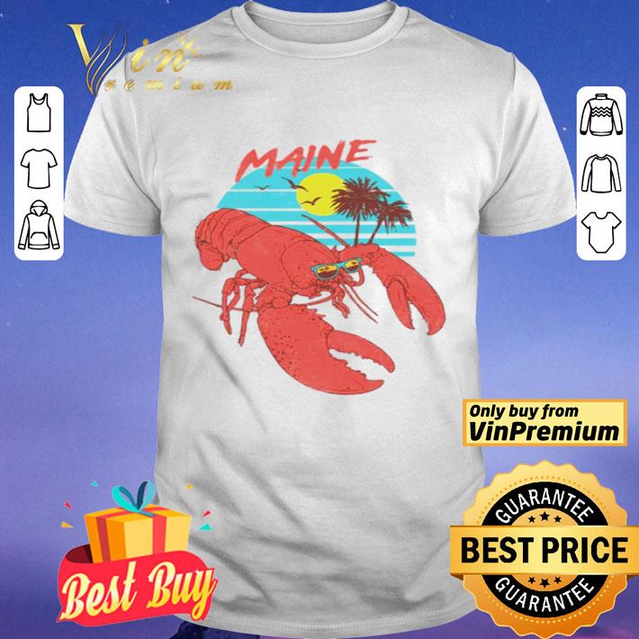 Maine Lobster sunglasses summer shirt