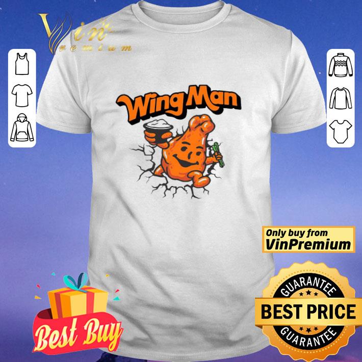 Wingman eat rice shirt