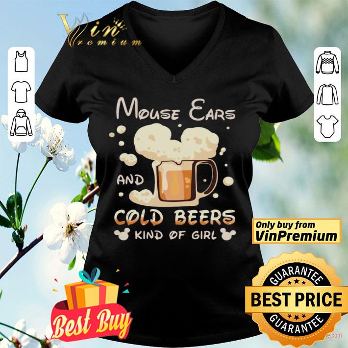 Mouse Cars And Cold Beers Kind Of Girl shirt