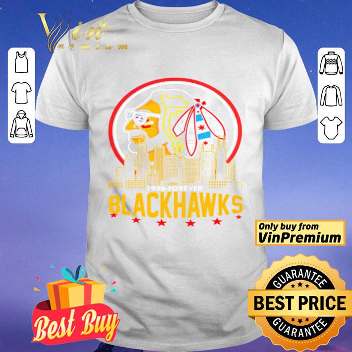 Washington Redskins 1926 to forever blackhawks shirt