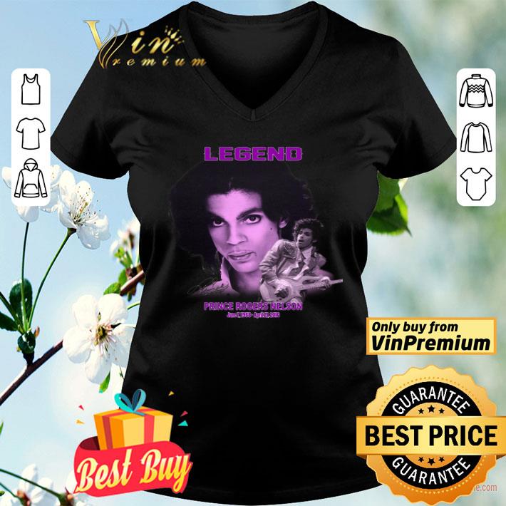 Legend Prince Rogers Nelson Signature June 7 1958 April 21 2016 shirt
