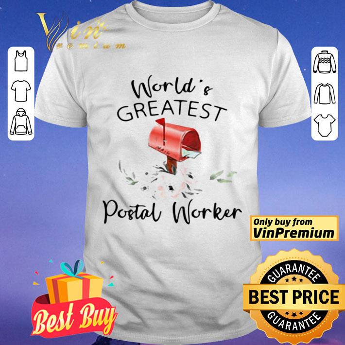 World’s Greatest Postal Worker Mailbox shirt