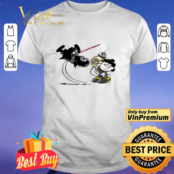 Kylo ren BB8 Peanuts Rey shirt