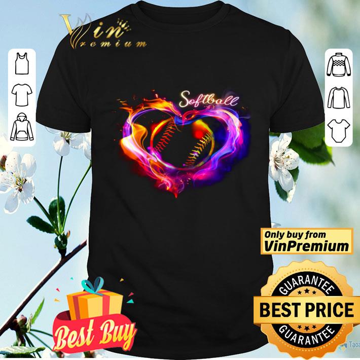 Heart Softball shirt