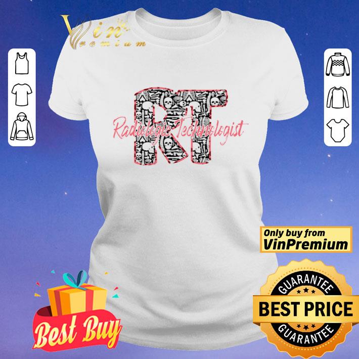 RT Rad Tech Radiology Skull And Skeleton shirt