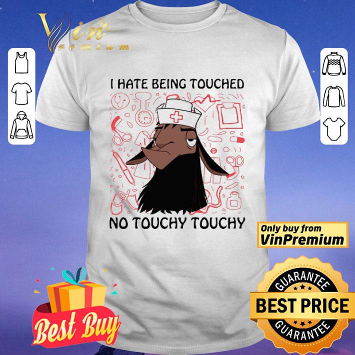 Kuzco Llama I Hate Being Touched No Touchy Touchy shirt