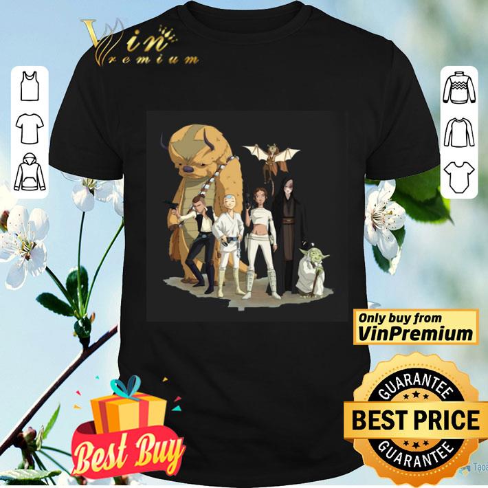 Star Wars And Avatar The Last Airbender Fanfic shirt