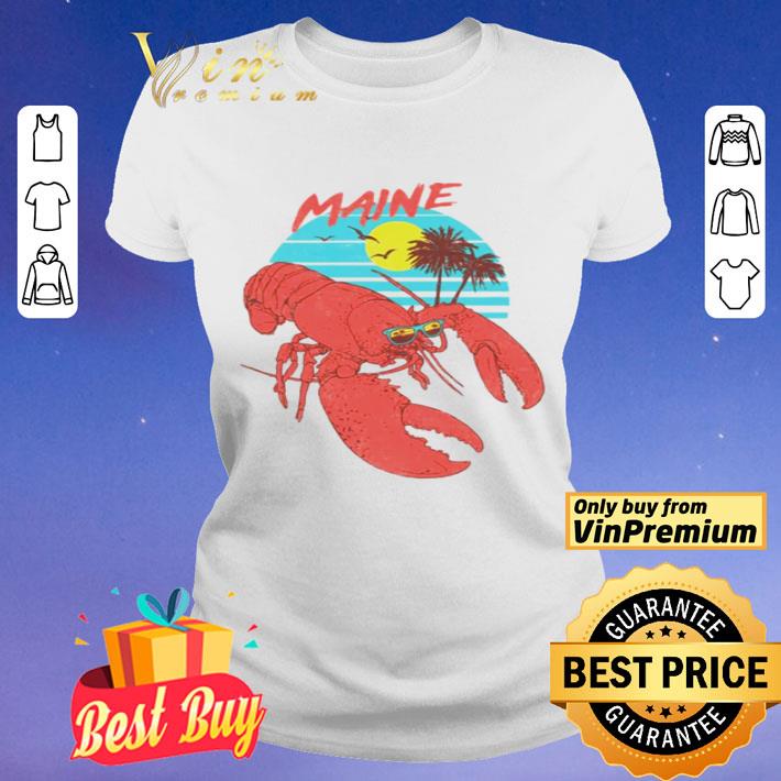 Maine Lobster sunglasses summer shirt
