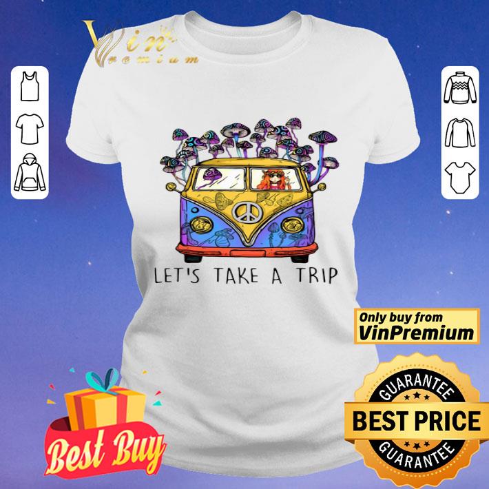 Hippie Girl Let’s Take A Trip shirt