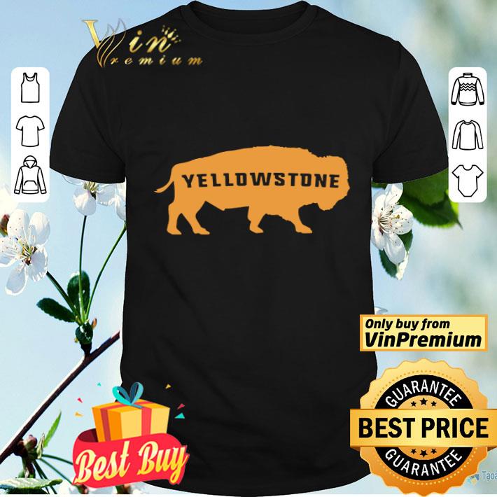 Vintage Yellowstone National Park Retro Bison Souvenir shirt