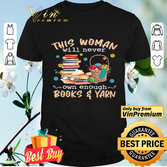 This woman will never own enough bool yarn shirt