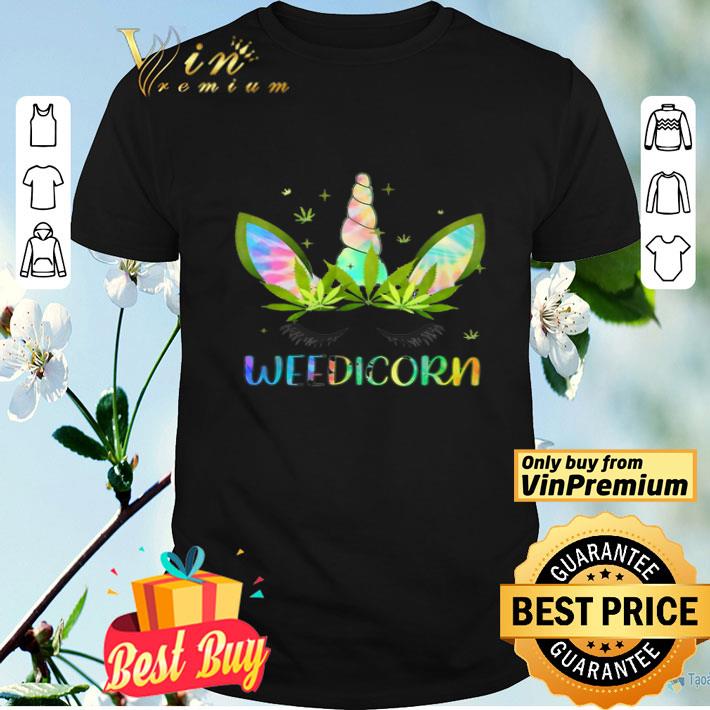 Weed mashup Unicorn Weedcorn Colorful shirt
