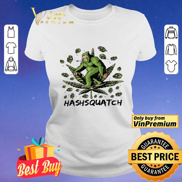 Bigfoot Smoke Weed Hashsquatch shirt