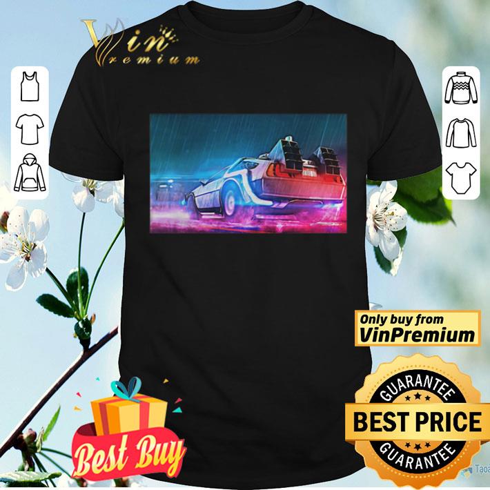 Back to the future movie light shirt